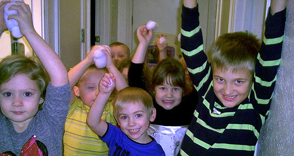 Children's activity at childcare